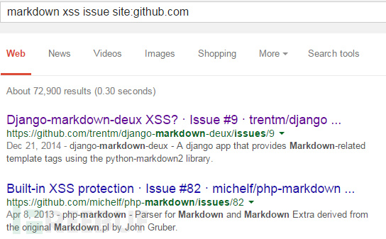 漏洞分析：一个Markdown解析器的持久型XSS漏洞