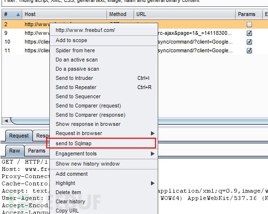 渗透神器合体：在BurpSuite中集成Sqlmap
